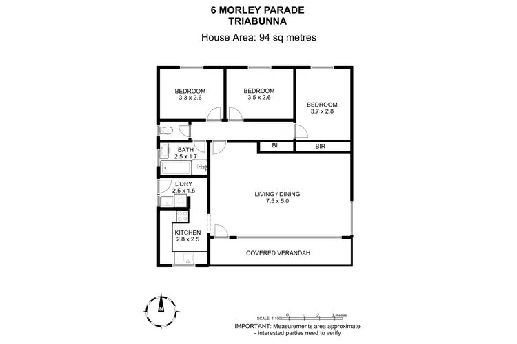 Floorplan of Homely house listing, 6 Morley Parade, Triabunna TAS 7190