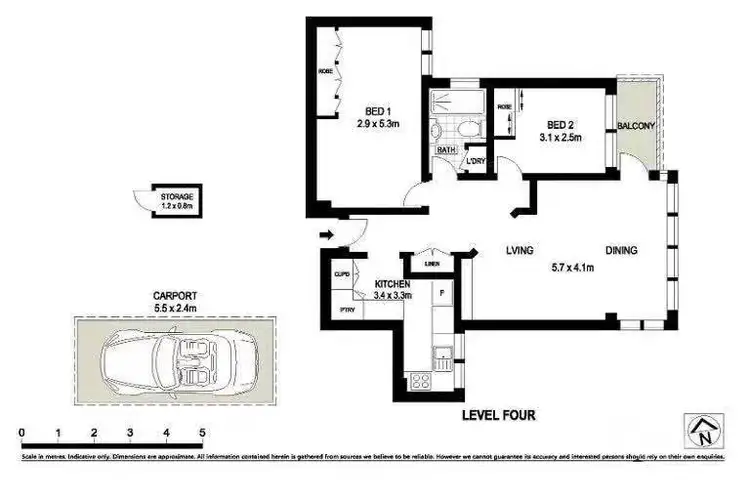 Floorplan of Homely apartment listing, 14/142 Old South Head Road, Bellevue Hill NSW 2023
