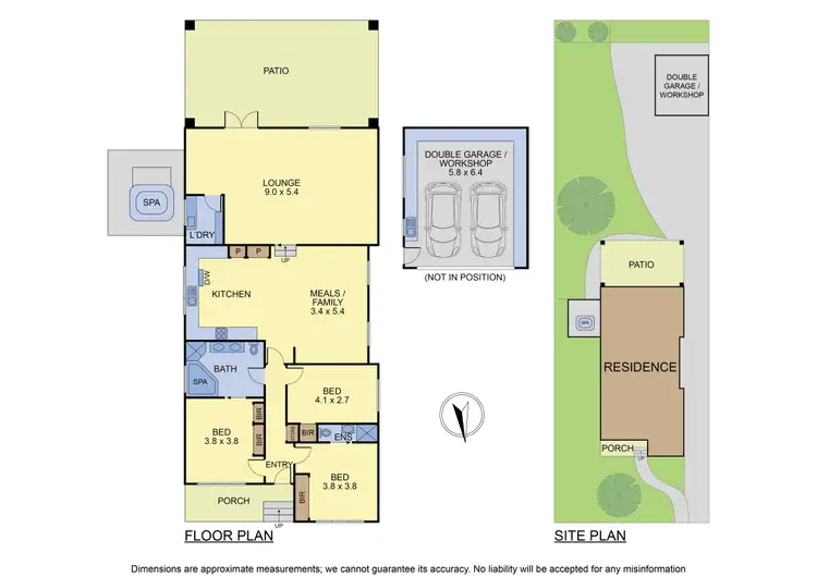 Floorplan of Homely house listing, 4 Bambury Street, Boronia VIC 3155