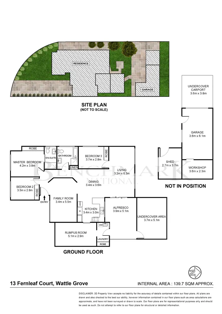 Floorplan of Homely house listing, 13 Fernleaf Court, Wattle Grove NSW 2173
