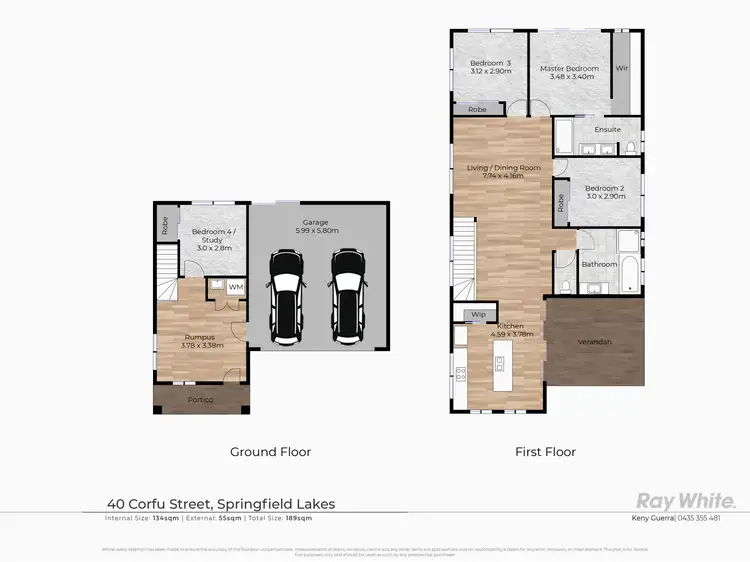 Floorplan of Homely house listing, 40 Corfu Street, Springfield Lakes QLD 4300