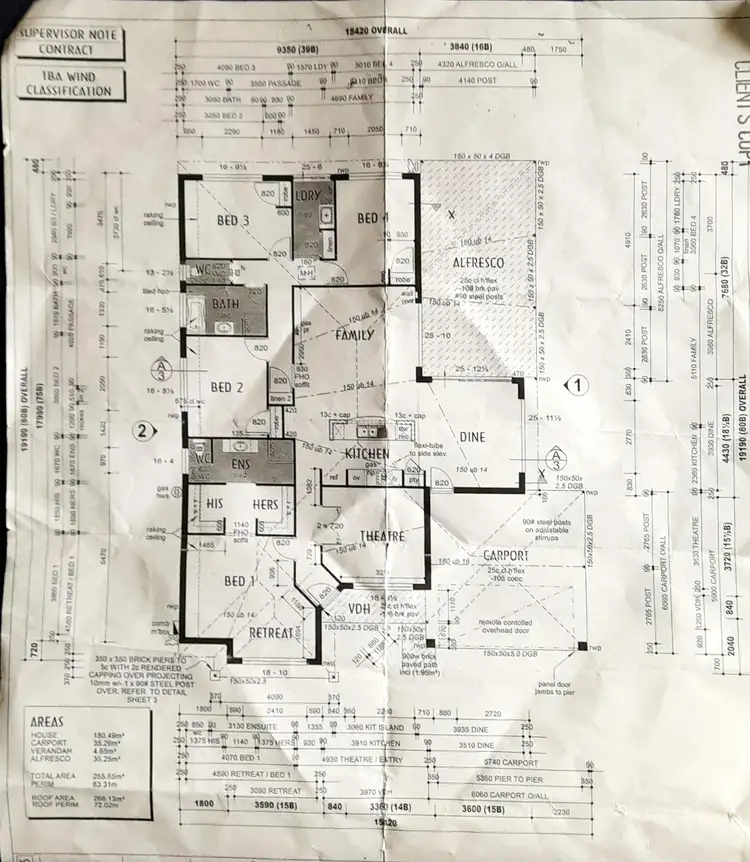Floorplan of Homely house listing, 1 Sandilands Boulevard, Geographe WA 6280
