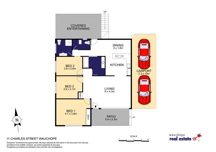 Floorplan of Homely house listing, 11 Charles Street, Wauchope NSW 2446