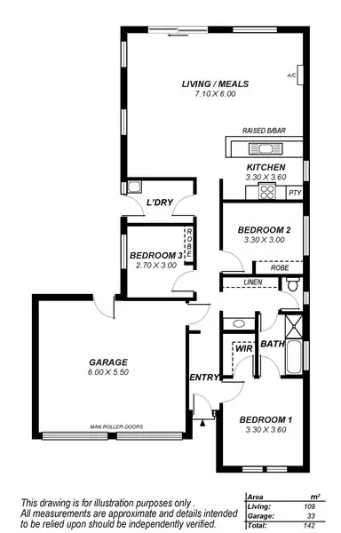 Floorplan of Homely house listing, 431A Yatala Vale Road, Surrey Downs SA 5126