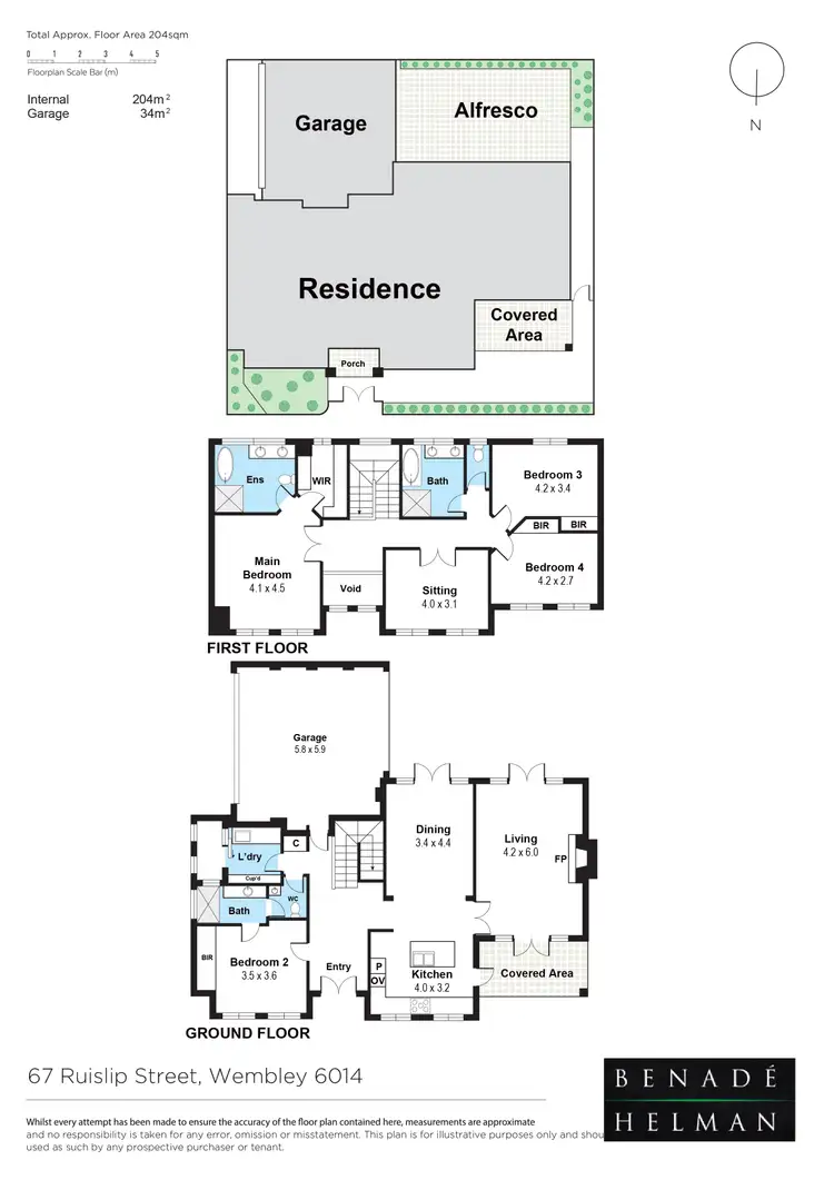 Floorplan of Homely house listing, 67 Ruislip Street, Wembley WA 6014