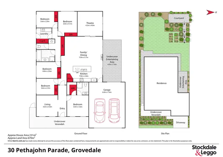 Floorplan of Homely house listing, 30 Pethajohn Parade, Grovedale VIC 3216