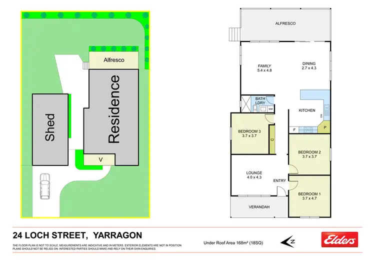 Floorplan of Homely house listing, 24 LOCH STREET, Yarragon VIC 3823