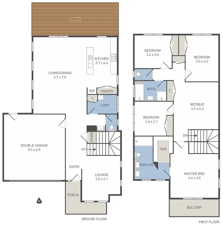 Floorplan of Homely house listing, 2 Forest Glade Way, Caroline Springs VIC 3023
