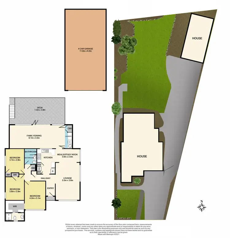 Floorplan of Homely house listing, 30 Merricks Close, Ferntree Gully VIC 3156