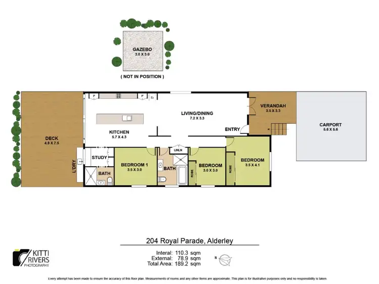 Floorplan of Homely house listing, 204 Royal Parade, Alderley QLD 4051