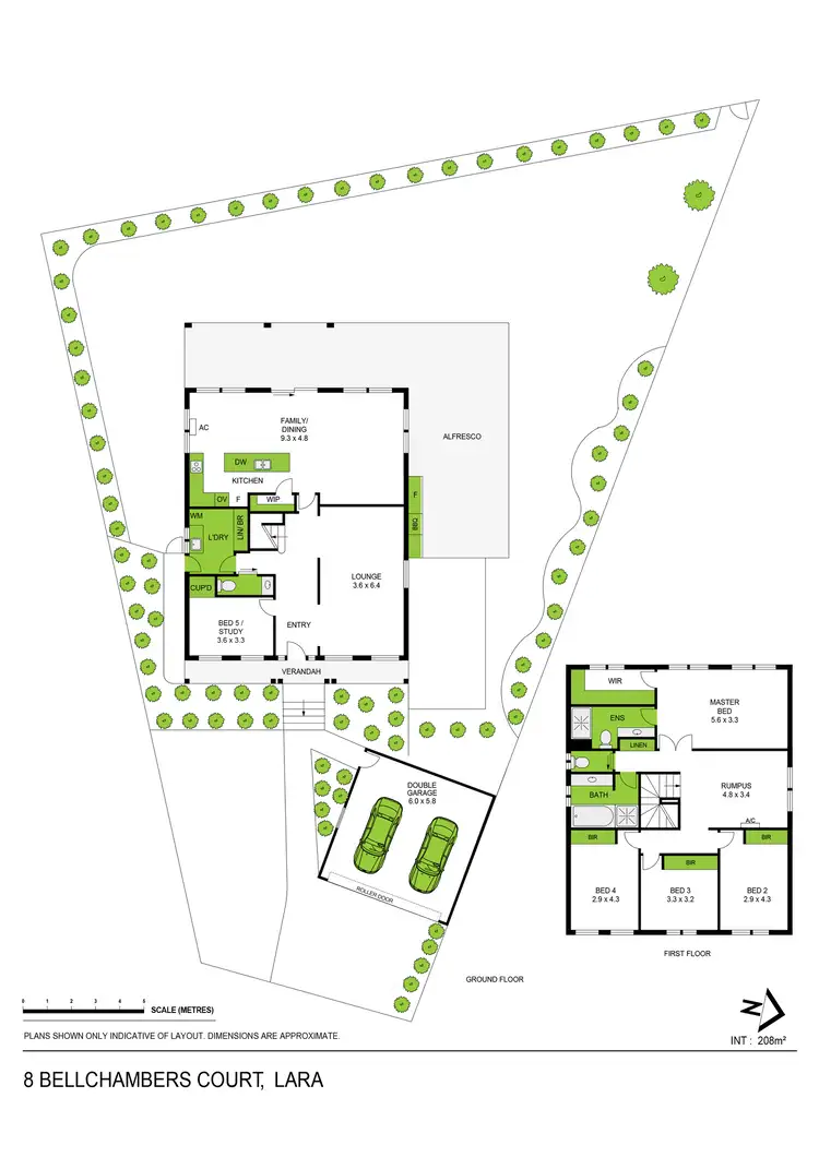 Floorplan of Homely house listing, 8 Bellchambers Court, Lara VIC 3212