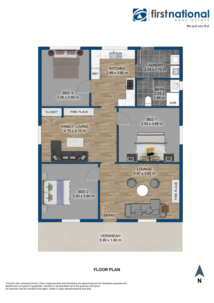 Floorplan of Homely house listing, 96 Gladstone Street, Mudgee NSW 2850