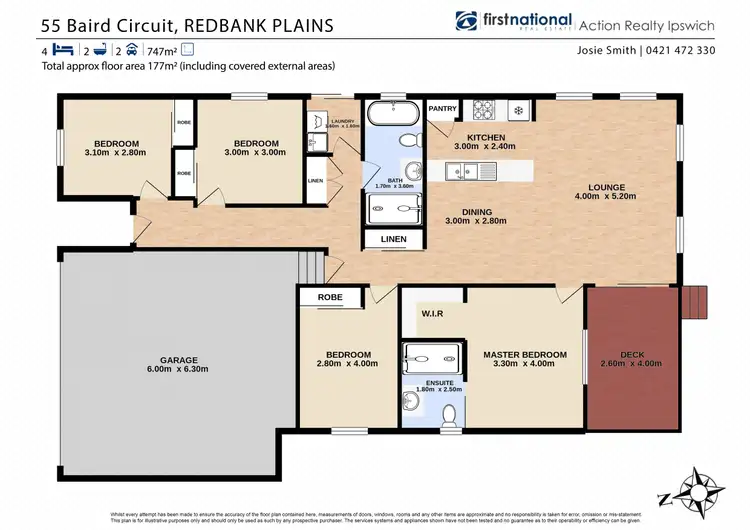 Floorplan of Homely house listing, 55 Baird Circuit, Redbank Plains QLD 4301