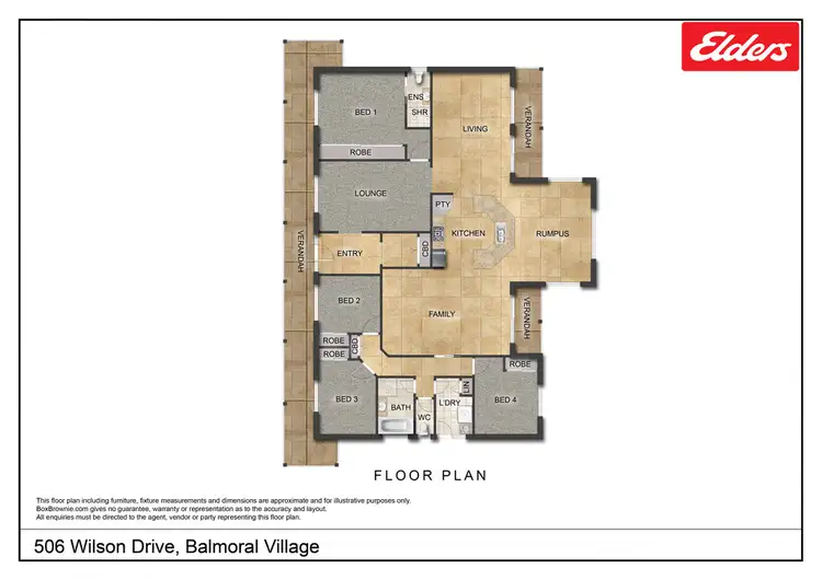 Floorplan of Homely house listing, 508 WILSON DRIVE, Balmoral NSW 2571