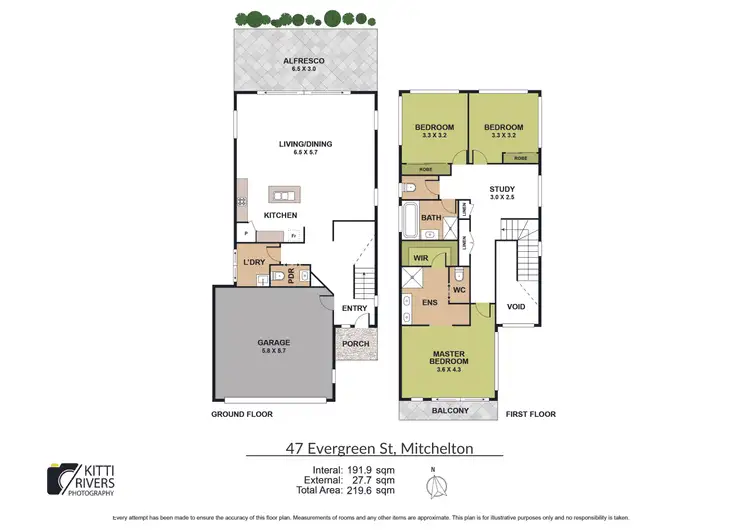 Floorplan of Homely house listing, 47 Evergreen Street, Mitchelton QLD 4053