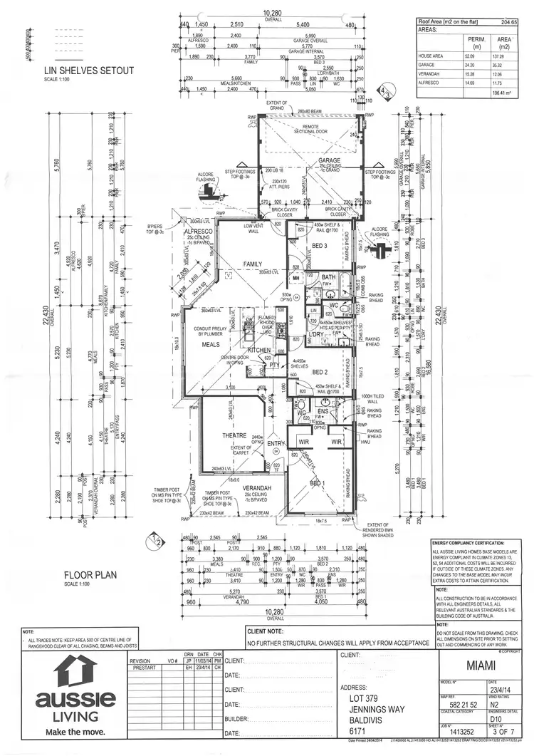 Floorplan of Homely house listing, 9 Jennings Way, Baldivis WA 6171