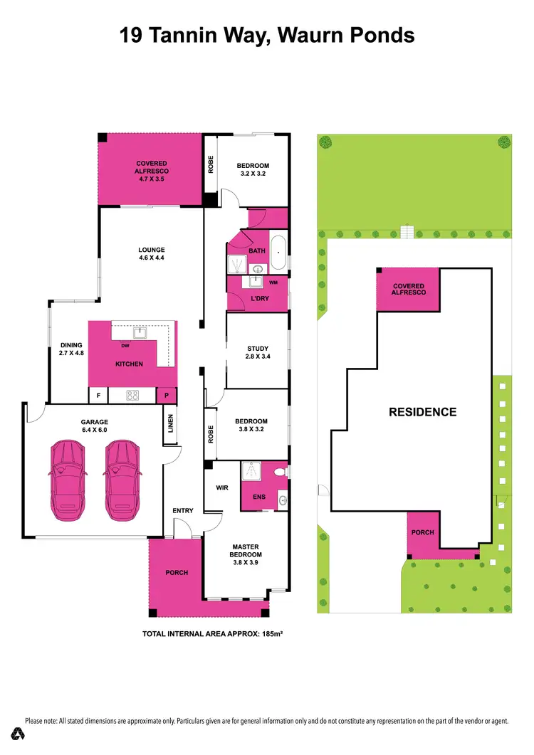 Floorplan of Homely house listing, 19 Tannin Way, Waurn Ponds VIC 3216
