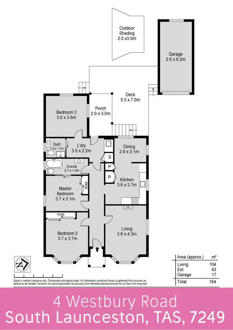 Floorplan of Homely house listing, 4 Westbury Road, South Launceston TAS 7249