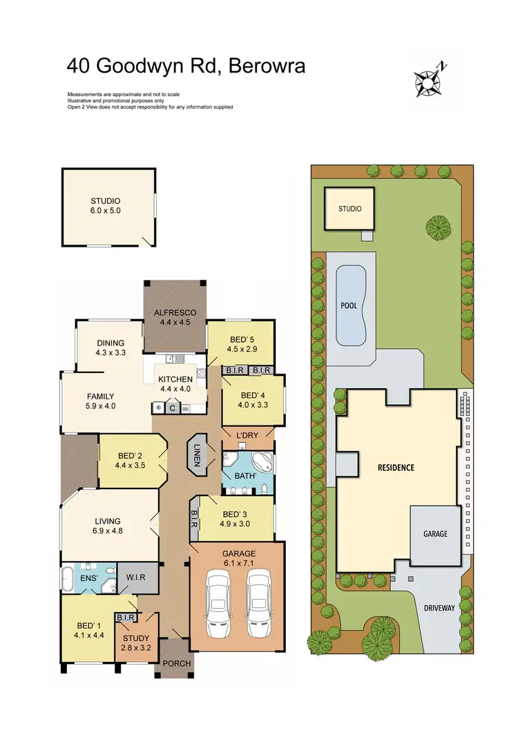 Floorplan of Homely house listing, 40 Goodwyn Road, Berowra NSW 2081