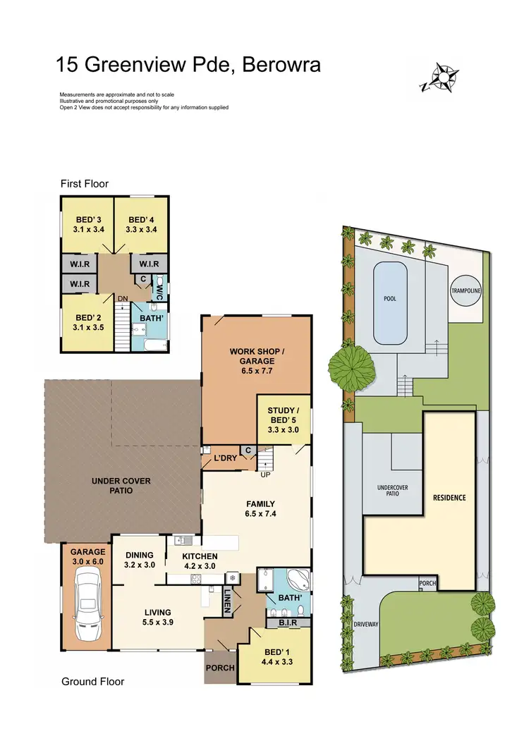 Floorplan of Homely house listing, 15 Greenview Parade, Berowra NSW 2081