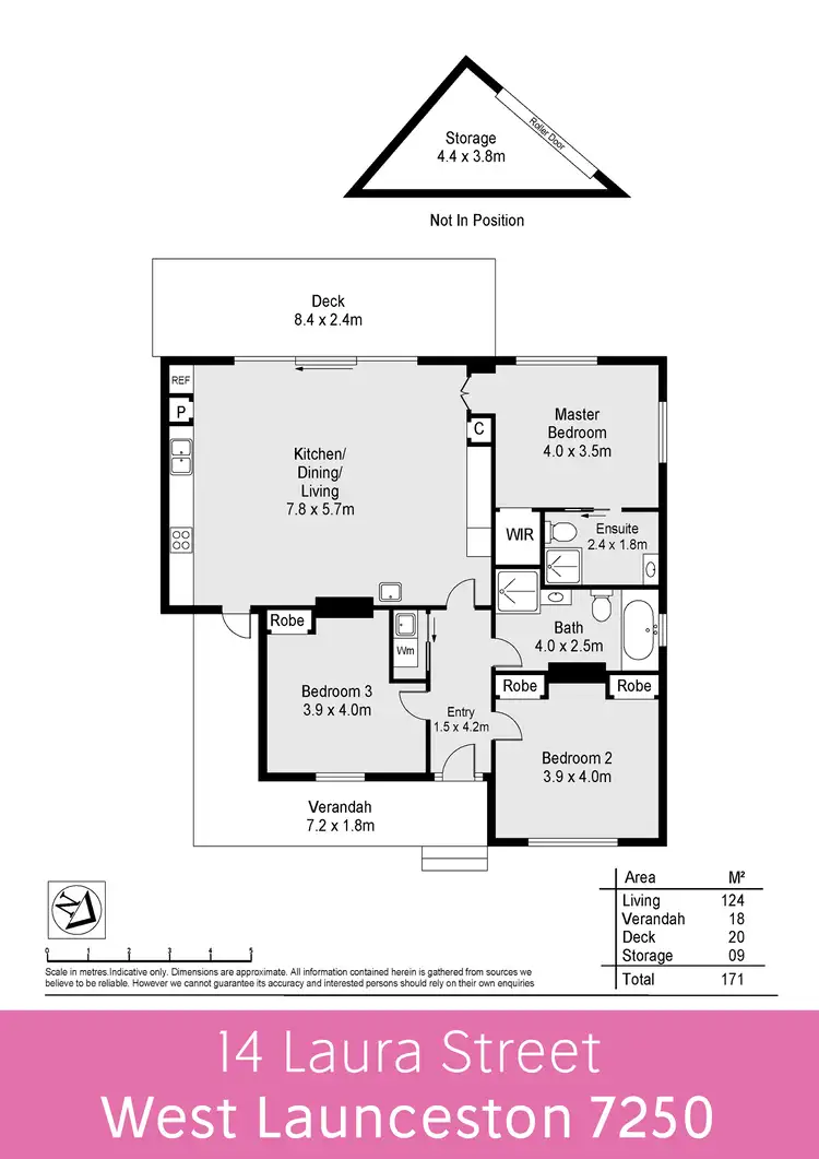 Floorplan of Homely house listing, 14 Laura Street, West Launceston TAS 7250