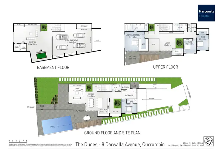 Floorplan of Homely house listing, 8 Darwalla Avenue, Currumbin QLD 4223