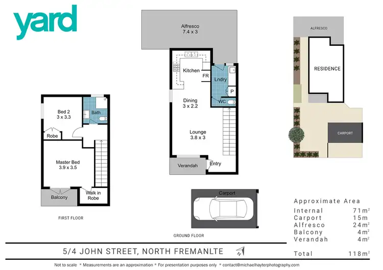 Floorplan of Homely house listing, 5/4 John Street, North Fremantle WA 6159