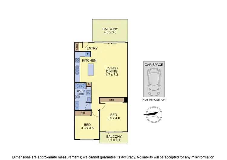 Floorplan of Homely apartment listing, G04/7 Rosella Avenue, Boronia VIC 3155