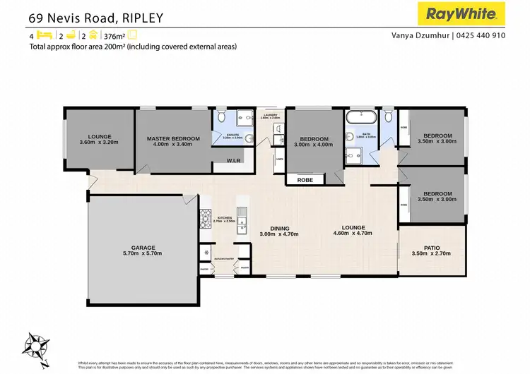 Floorplan of Homely house listing, 69 Nevis Road, Ripley QLD 4306