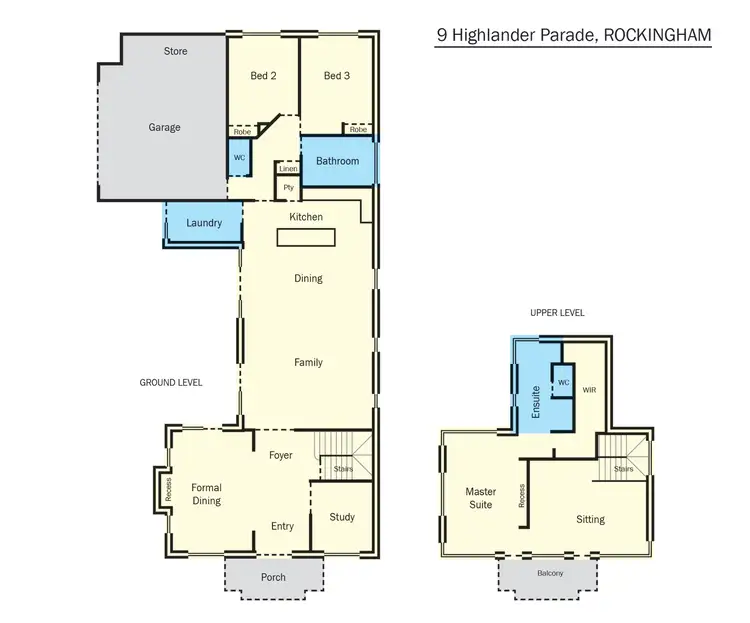 Floorplan of Homely house listing, 9 Highlander Parade, Rockingham WA 6168