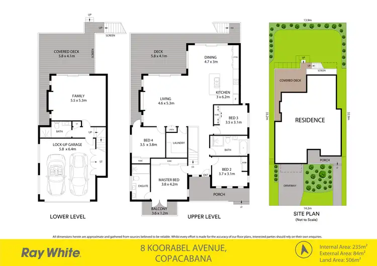 Floorplan of Homely house listing, 8 Koorabel Avenue, Copacabana NSW 2251