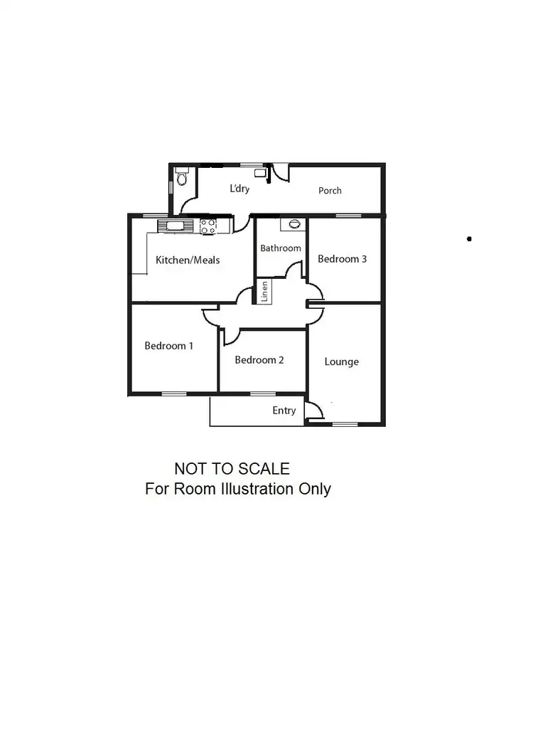 Floorplan of Homely house listing, 40 John Street, Port Pirie South SA 5540