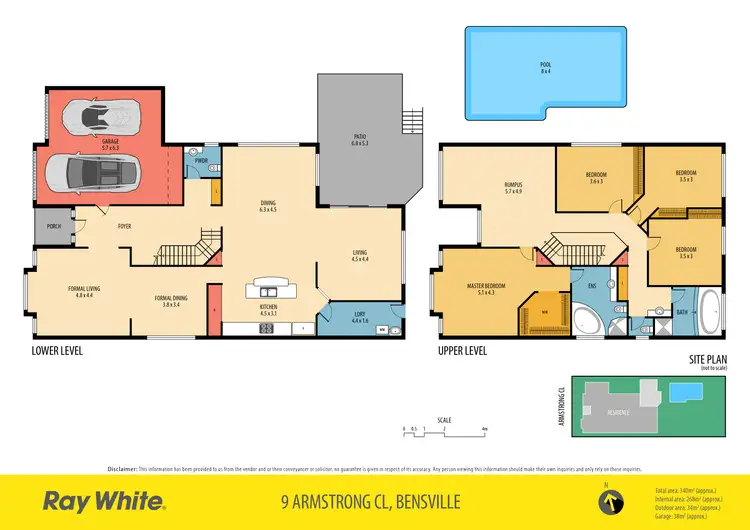 Floorplan of Homely house listing, 9 Armstrong Close, Bensville NSW 2251