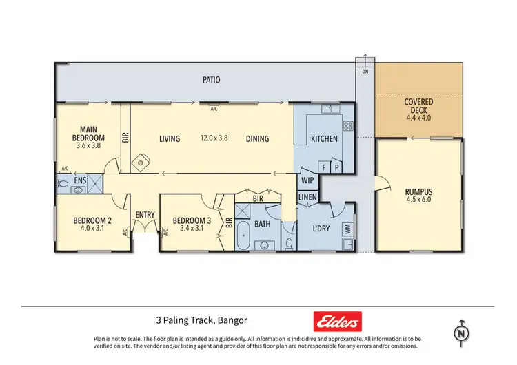 Floorplan of Homely house listing, 3 Paling Track, Bangor TAS 7267