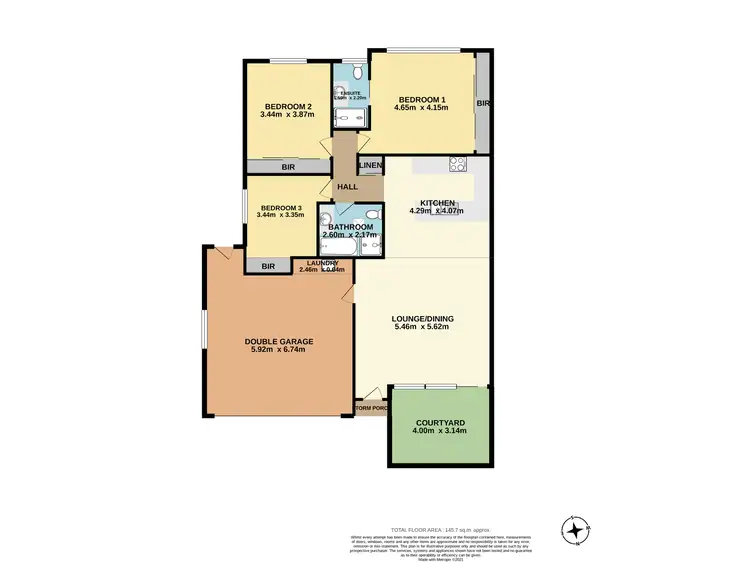 Floorplan of Homely villa listing, 15/122-130 Bong Bong Road, Horsley NSW 2530