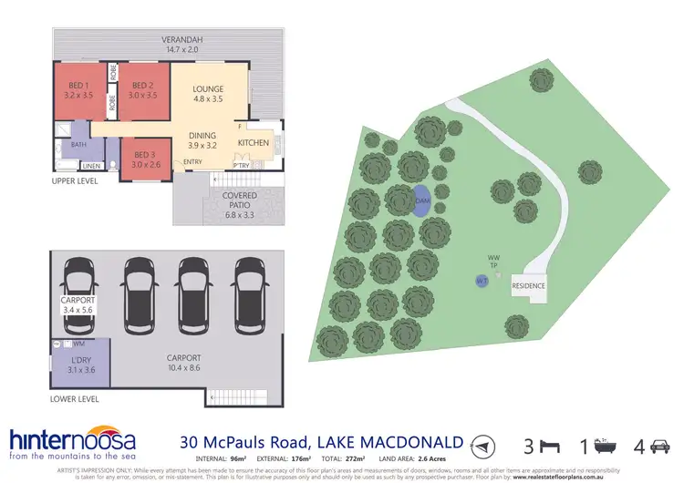 Floorplan of Homely house listing, 30 McPauls Road, Lake Macdonald QLD 4563