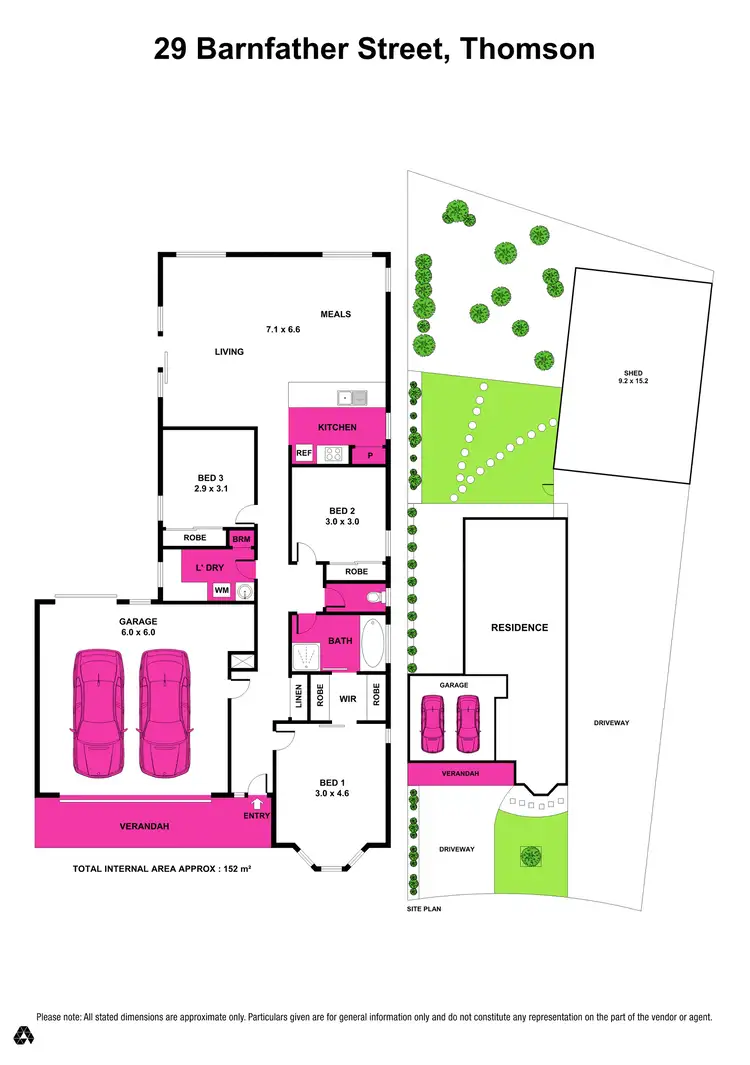 Floorplan of Homely house listing, 29 Barnfather Street, Thomson VIC 3219