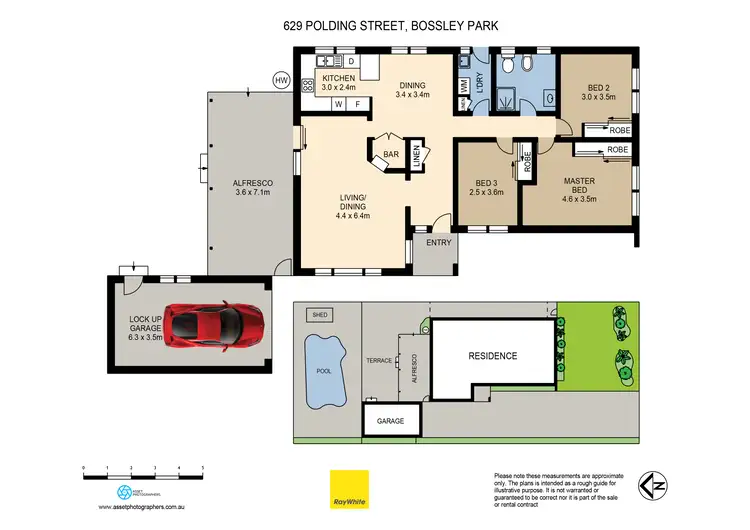 Floorplan of Homely house listing, 629 Polding Street, Bossley Park NSW 2176