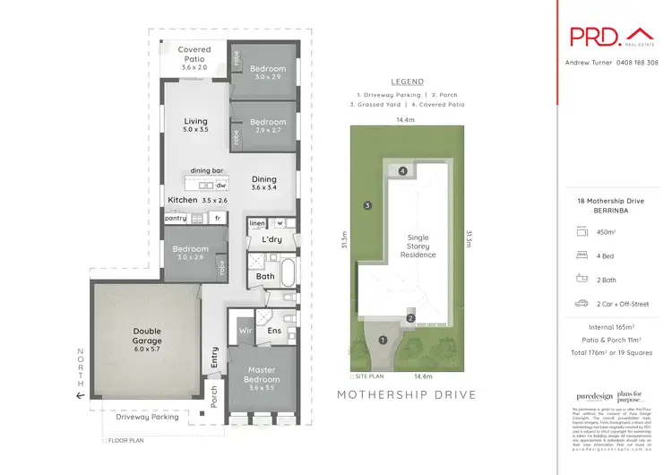 Floorplan of Homely house listing, 18 Mothership Drive, Berrinba QLD 4117