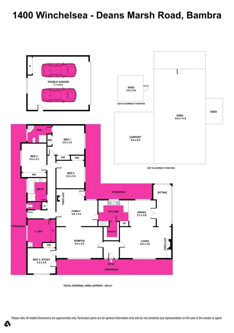 Floorplan of Homely house listing, 1400 Winchelsea - Deans Marsh Road, Bambra VIC 3241