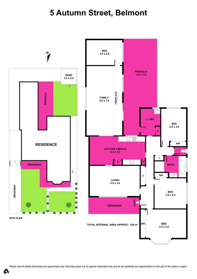 Floorplan of Homely house listing, 5 Autumn Street, Belmont VIC 3216