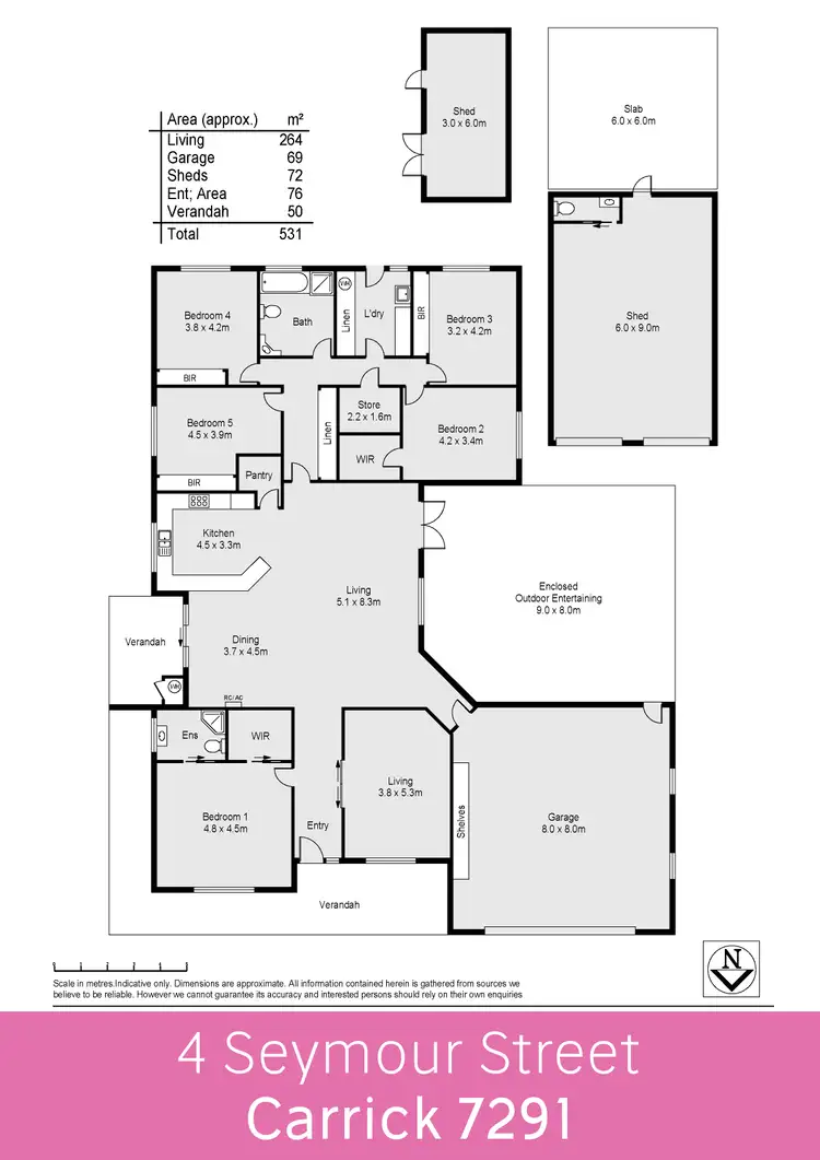 Floorplan of Homely house listing, 4 Seymour Street, Carrick TAS 7291