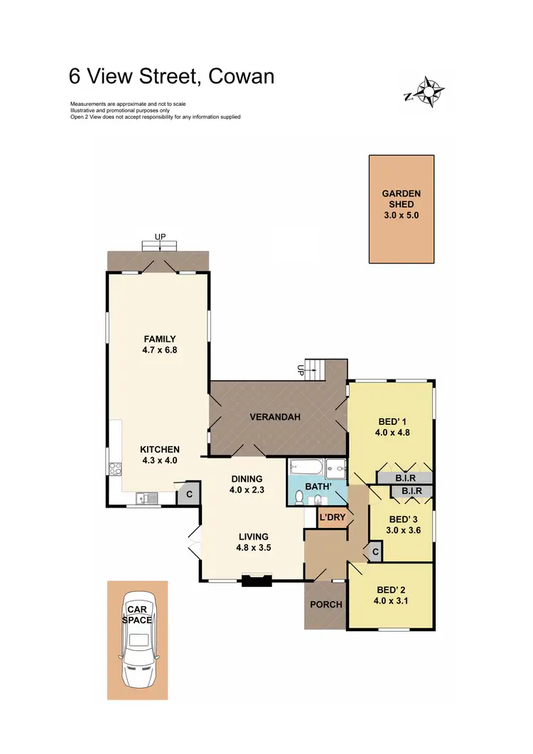 Floorplan of Homely house listing, 6 View Street, Cowan NSW 2081