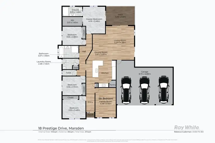 Floorplan of Homely house listing, 18 Prestige Drive, Marsden QLD 4132
