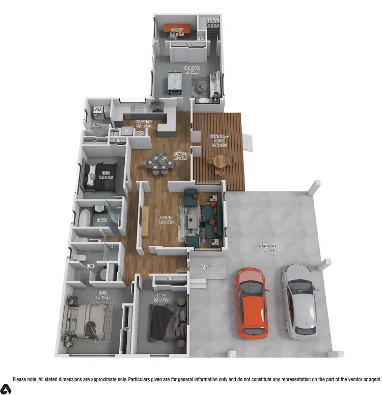 Floorplan of Homely house listing, 33 James Cook Drive, Cranbourne VIC 3977