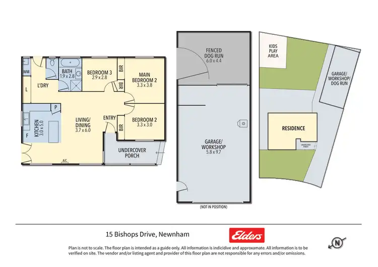 Floorplan of Homely house listing, 15 Bishops Drive, Newnham TAS 7248