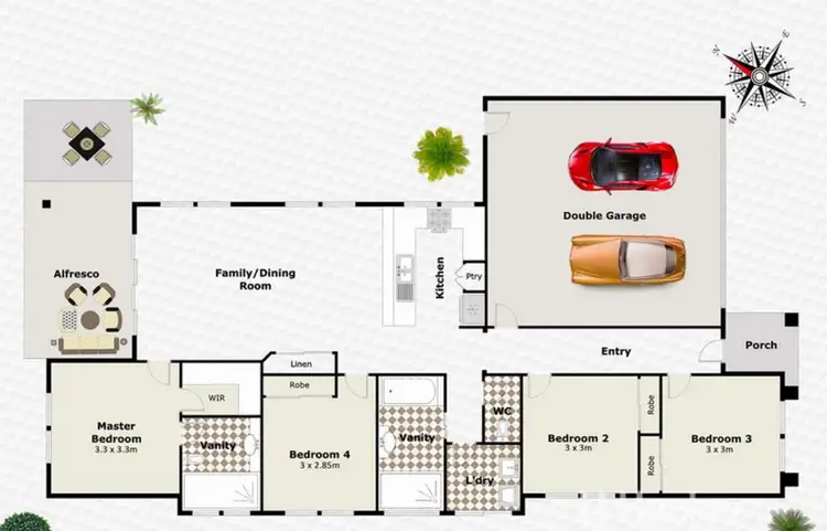Floorplan of Homely house listing, 20 Coralina Crescent, Logan Reserve QLD 4133