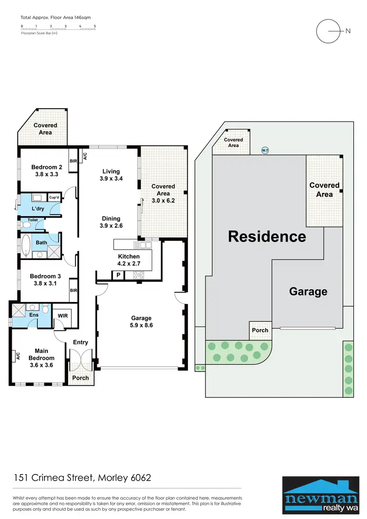 Floorplan of Homely house listing, 151 Crimea Street, Morley WA 6062