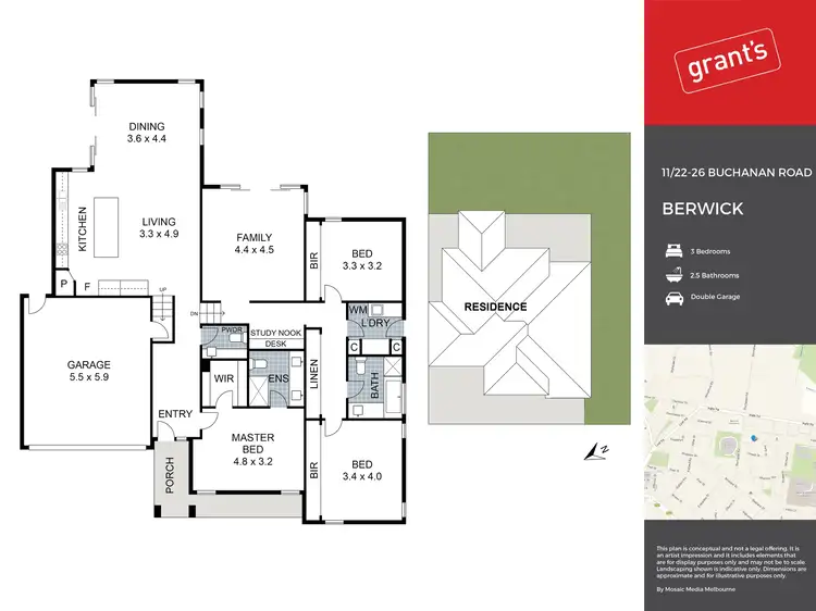 Floorplan of Homely house listing, 11/22-26 Buchanan Road, Berwick VIC 3806