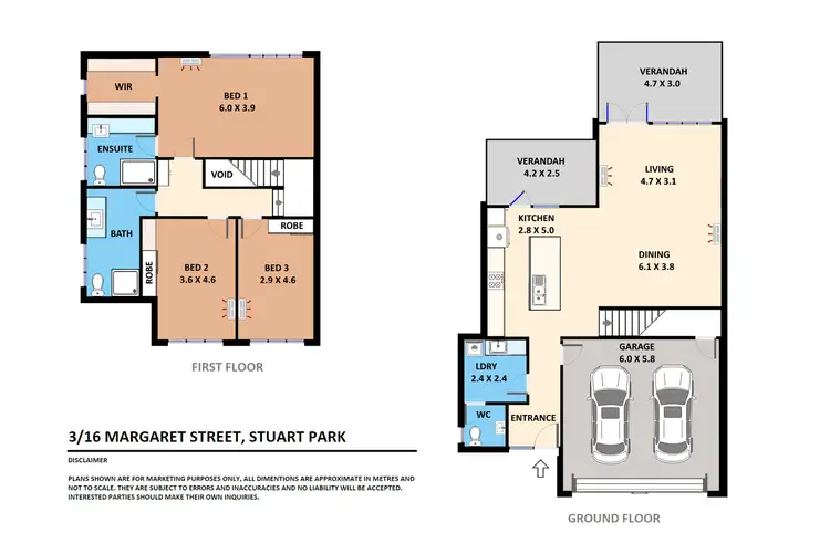 Floorplan of Homely unit listing, 3/16 Margaret Street, Stuart Park NT 820